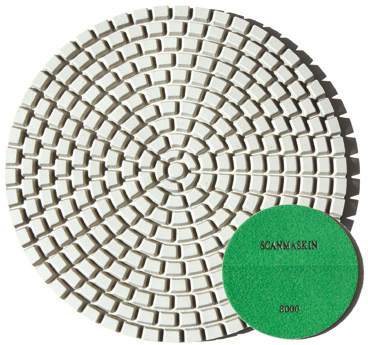 Tarcza polerska Scanmaskin WOD 180 mm #200 (komplet 3 szt.)