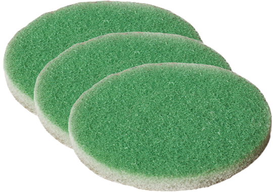 Polishing Pad Scanmaskin Dancer 180 mm (green colour, 3 pieces)