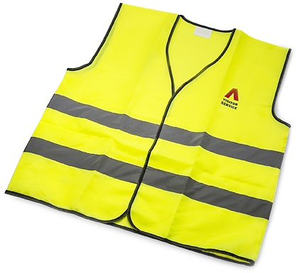 High-visibility vest Ammann - Yellow