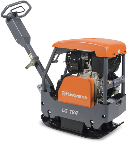 Reversible vibratory plate Husqvarna LG164 Hatz Man (600 mm)