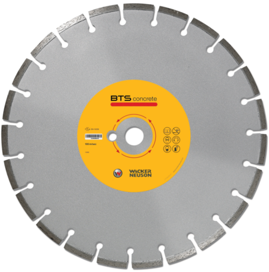 Diamond Blade Wacker Neuson BTS Concrete 300 x 12 mm