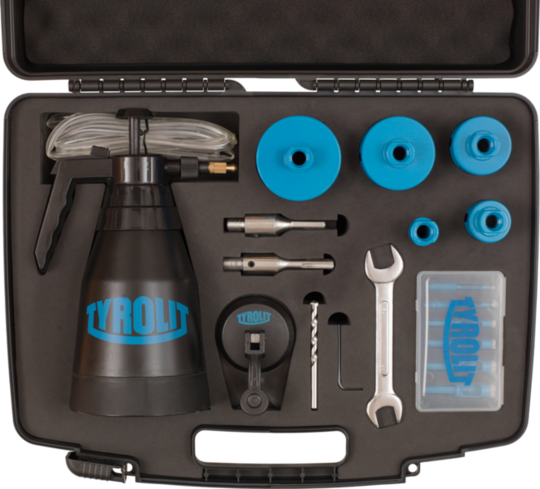 Zestaw do wiercenia w płytkach Tyrolit Premium DDT XL