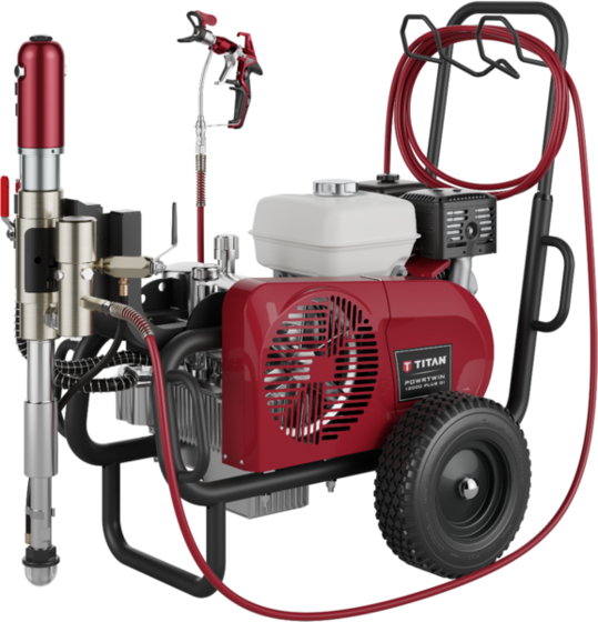 Agregat malarsko-szpachlarski Titan PowrTwin PT12000 PLUS DI GAS