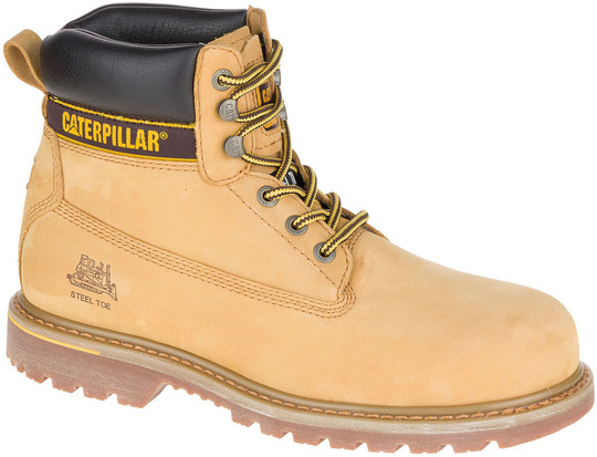 Męskie buty robocze Caterpillar Holton ST S3 HRO SRC - Beżowy