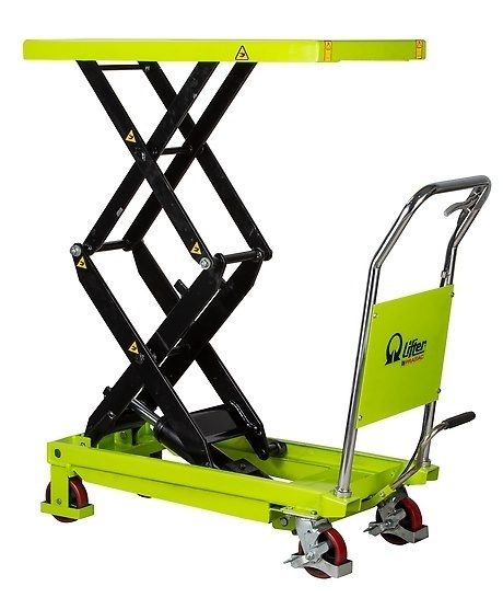 Hand pallet truck Lifter by Pramac LT 35D with a hydraulically lifted platform