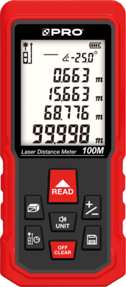 Distance meter PRO DL-100X 