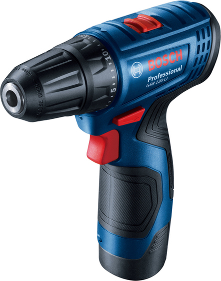 Drill driver Bosch GSR 120-LI Professional (+ 2x 2 Ah battery)