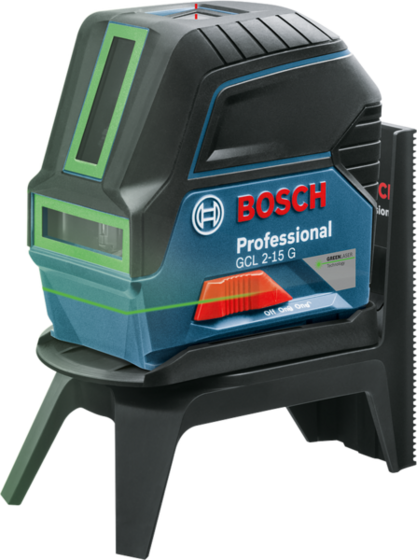 Laser krzyżowy Bosch GCL 2-15 G Professional (+ uchwyt RM 1)