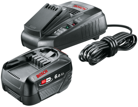 Bosch starter kit 18 V (+ 6 Ah battery + AL 1830 CV charger)