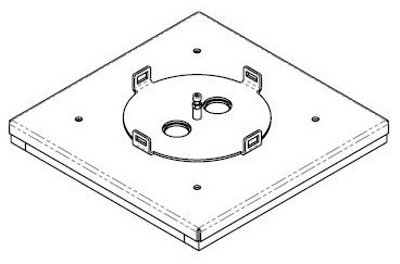 Płyta ssąca Probst ESP-200-33/33 (udźwig 200 kg)