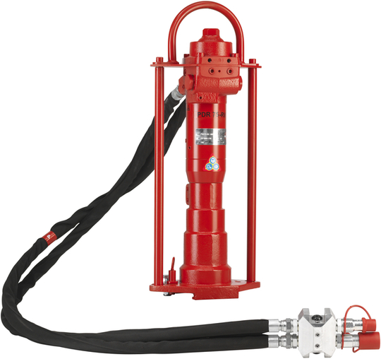 Hydraulic post driver Chicago Pneumatic  PDR 75 RV