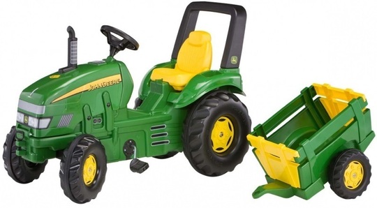 Traktor na pedały z przyczepką X-Trac John Deere Rolly Toys