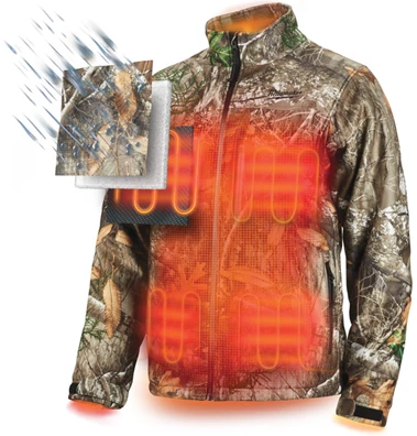 Men’s heated jacket Milwaukee Premium M12 HJ CAMO5-0 - Camouflage