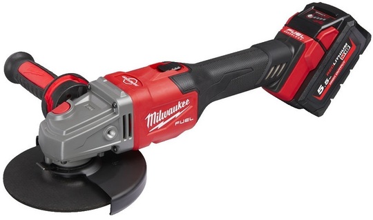 Szlifierka kątowa Milwaukee Fuel M18 FHSAG125XB-552X (125 mm) (+ 2x akumulator 5,5 Ah + ładowarka + walizka)