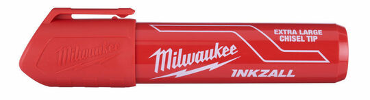 Czerwony marker Inkzall XL Milwaukee