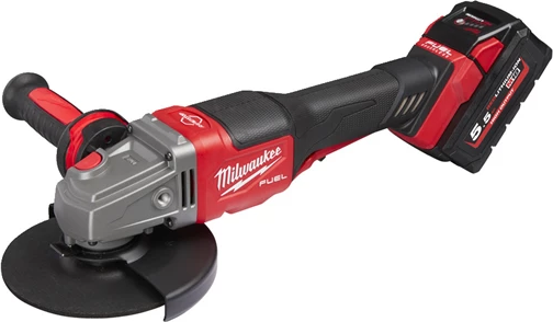 Szlifierka kątowa Milwaukee Fuel M18 FHSAG125XPDB-552X (125 mm) (+ 2x akumulator 5,5 Ah + ładowarka + walizka)