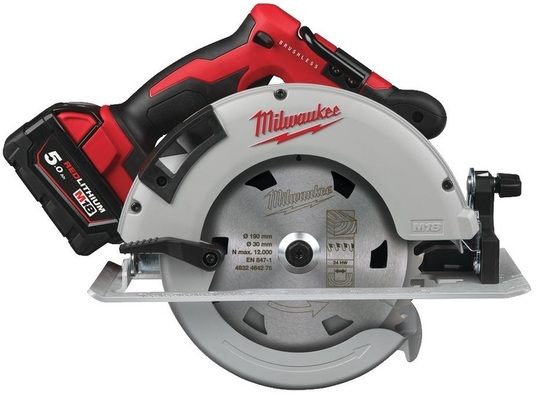 Brushless circular saw Milwaukee M18 BLCS66-502X