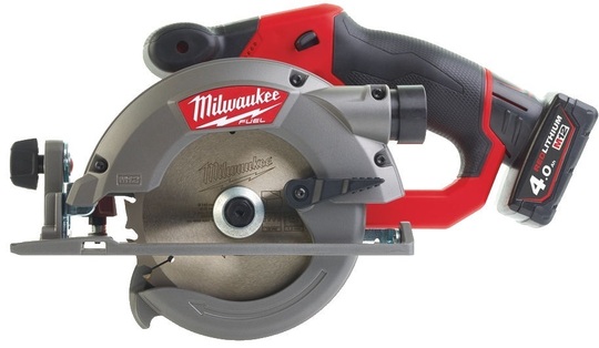 Pilarka tarczowa Milwaukee Fuel M12 CCS44-402C (+ 2x akumulator 4 Ah + ładowarka + walizka)