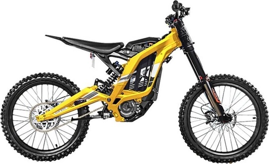 Elektryczny cross (motorower) Surron Light Bee L1e - Żółty