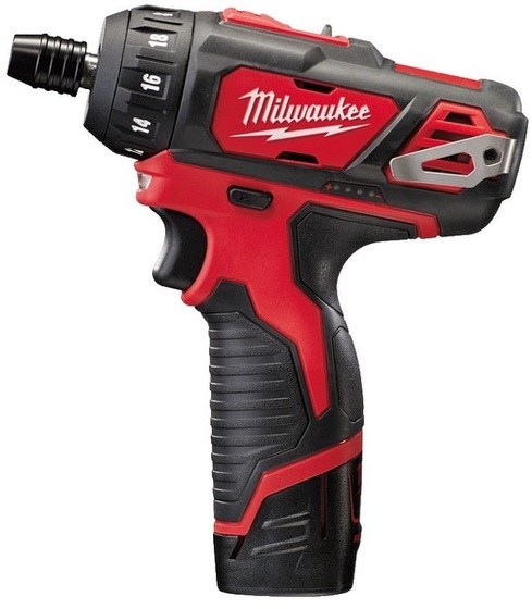 Wiertarko-wkrętarka Milwaukee M12 BD-202C (+ 2x akumulator 2 Ah + ładowarka + walizka)