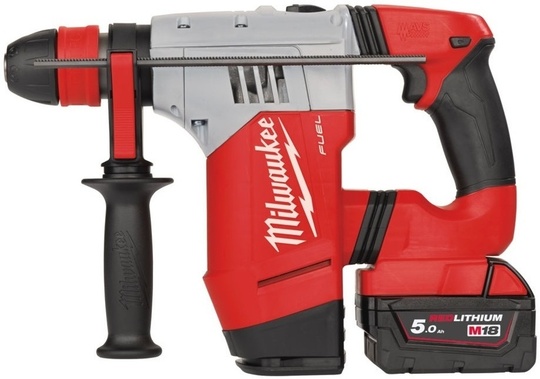 Młotowiertarka SDS-PLUS Milwaukee Fuel M18 CHPX-502X (+ 2x akumulator 5 Ah + ładowarka + walizka)