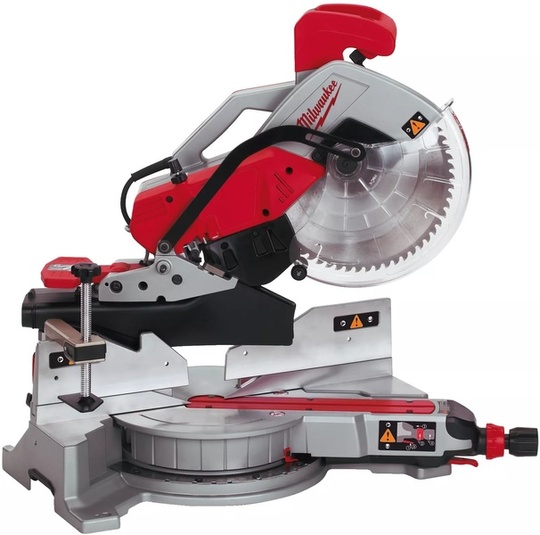 Mitre saw dual bevel sliding Milwaukee MS 304 DB