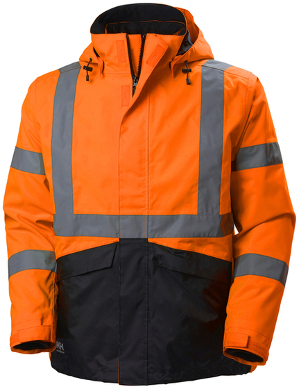 Męska kurtka robocza Helly Hansen Alta cis jacket odblaskowa - Pomarańczowy