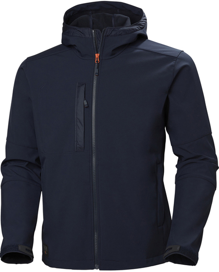 Men's Hooded softshell jacket Helly Hansen Kensington - Navy blue