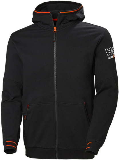 Men's zip hoodie Helly Hansen Kensington - Black