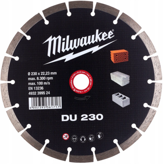 Tarcza diamentowa Milwaukee SUDD 230 mm