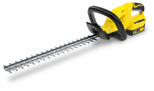 Akumulatorowe nożyce do żywopłotu Kärcher HGE 18-45 Battery (+ akumulator 2,5 Ah + ładowarka)