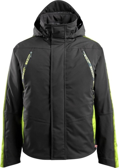 Men’s winter jacket Mascot Tolosa - Black-yellow