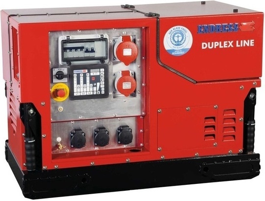 Stationary power generator unit Endress ESE 908 DBG ES DUPLEX Silent