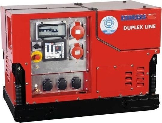 Stationary power generator unit Endress ESE 1308 DBG ES DUPLEX Silent