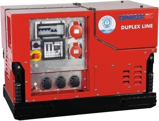 Stationary power generator unit Endress ESE 1408 DBG ES DUPLEX Silent