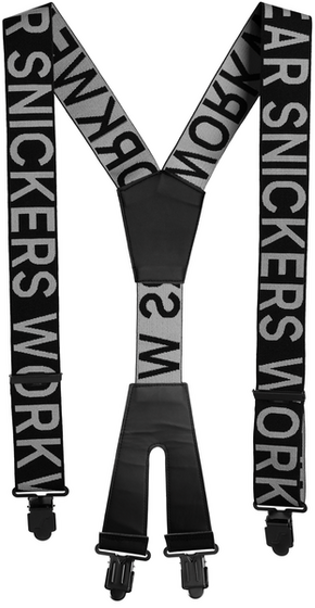 Suspenders Snickers - Black