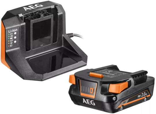 Akumulator 2 Ah z ładowarką AEG PowerTools SET L1820S BL18S