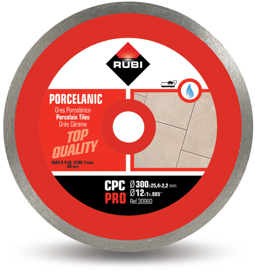 Diamond blade Rubi CPC PRO 300 mm