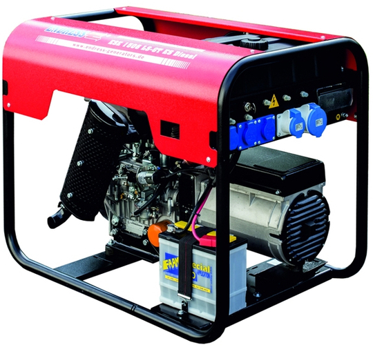 Three phase power generator unit Endress ESE 604 DYS ES DI