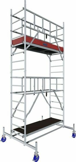 Rusztowanie jezdne Krause PROTEC (2,0 x 0,70 m), 5,3 m