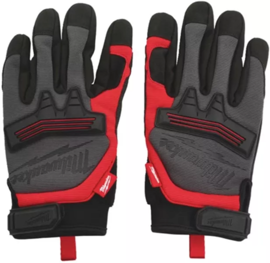 Work gloves Milwaukee demolition Black-red
