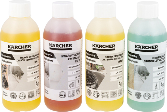 Zestaw do mycia wysokociśnieniowego Kärcher (+ RM 31 + RM 25 + RM 81 + RM 55)