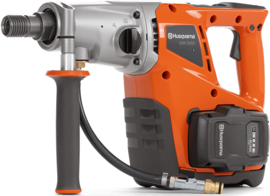 Core drill Husqvarna DM540i (+ 2x battery + charger)