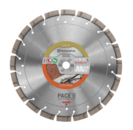 Diamond blade Husqvarna Elite-Cut S 35 S BAT 350 mm for brick and concrete