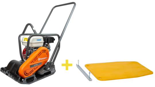 Single Direction Vibratory Plate Husqvarna LFV 80 (+ elastomer plate)
