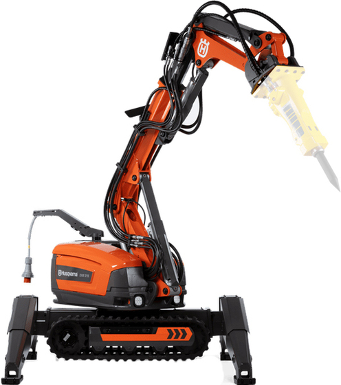 Construction work Husqvarna DXR 315
