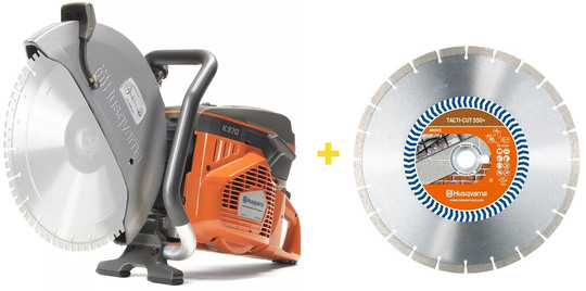 Power cutter Husqvarna K 970 (400 mm) + diamond blade