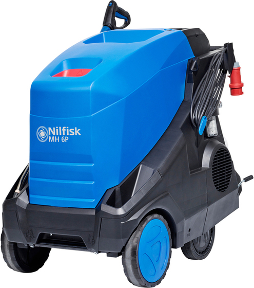 Mobile Hot water pressure washer Nilfisk MH 6P-175/1250 FA