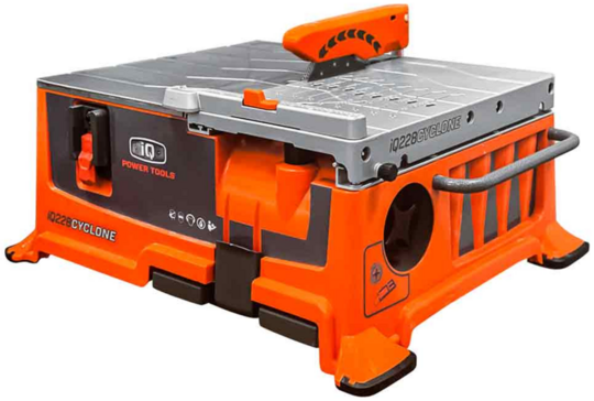 Ręczna przecinarka do płytek iQ Power Tools iQ228CYCLONE (180 mm), głębokość cięcia 25 mm