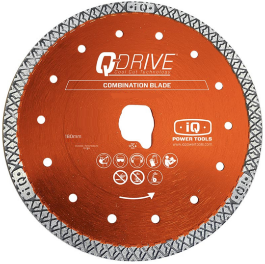 Circular saw blade Q-Drive iQ Power Tools iQ228CYCLONE (180 mm)